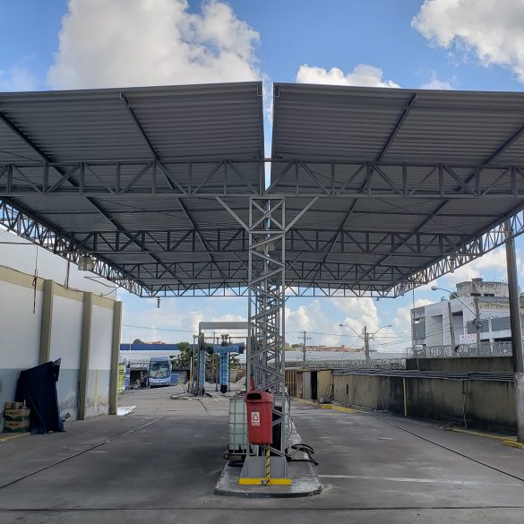 REFORMA DE COBERTURA METÁLICA – ÁREA DE ABASTECIMENTO